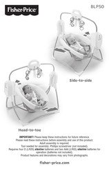 Fisher-Price BLP50 Manual