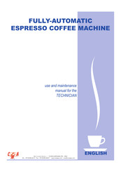 CMA Dishmachines AKC Use And Maintenance Manual For The Technician