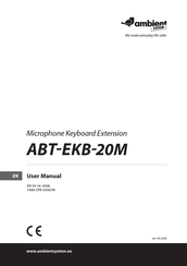 ambient SYSTEM ABT-EKB-20M User Manual