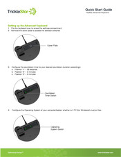 TrickleStar TS2602 Quick Start Manual