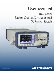 BK Precision BCS6400 User Manual