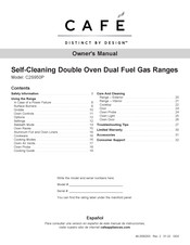 Cafe C2S950P Owner's Manual