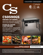 COUNTRY SMOKERS CS0590GS Assembly & Operation