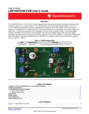 Texas Instruments LM5168FEVM User Manual