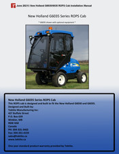 Tektite New Holland 6035 Installation Manual