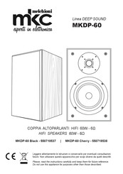 Melchioni mkc MKDP-60 Manual