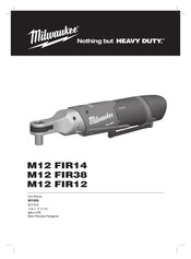 Milwaukee M12 FIR14 User Manual