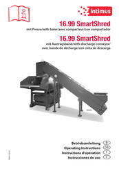 Intimus 16.99 SmartShred Operating Instructions Manual