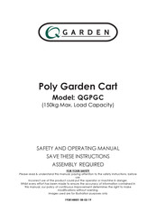 QGarden 1938148001 Quick Start Manual