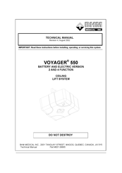 BHM Medical VOYAGER 550 Technical Manual