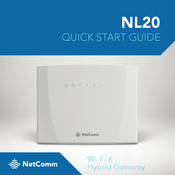 Netcomm NL20 Quick Start Manual