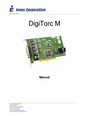Innes DigiTorc M Manual