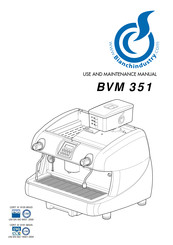 Bianchi Industry BVM 351 Use And Maintenance Manual