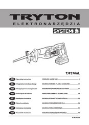 Tryton SYSTEM 20V TJPS70AL Operating	 Instruction