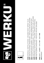 WERKU WK500600 Original Instructions Manual