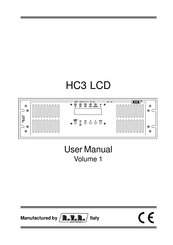 R.V.R. Elettronica HC3 LCD User Manual