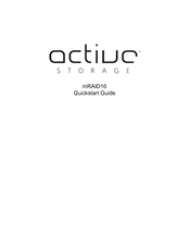 Active Storage mRAID16 Quick Start Manual