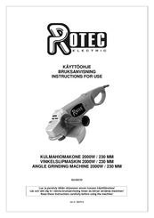 Rotec DAX0030 Instructions For Use Manual