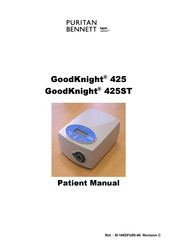 Tyco Puritan Bennett GoodKnight 425 Patient Manual