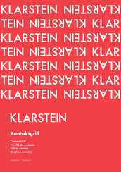 Klarstein 10032114 Manual