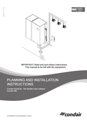 Condair MN Series Installation Instructions Manual