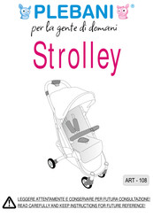 Plebani Strolley 108 Assembly And Use Instructions