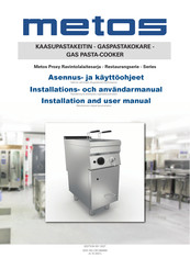 Metos Proxy 74GPCM Installation And User Manual