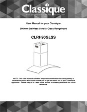 Classique CLRH90GLSS User Manual