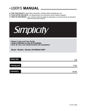 Danby Simplicity DCFM090A1WSP User Manual