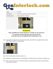 Geninterlock GE-200B Quick Start Manual