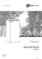 Alpha-InnoTec Paros 4 Operating Manual