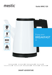 MESTIC MWC-120 User Instruction