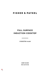 Fisher & Paykel CI926DTB4 User Manual