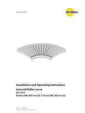 Interroll SH 1210 Installation And Operating Instructions Manual