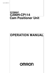 Omron C200H-CP114 Operation Manual