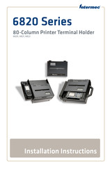Intermec 6821 Installation Instructions Manual