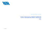 VIA Technologies Mobile360 M810 Quick Start Manual