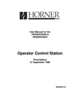 HORNER HE500OCS050 User Manual