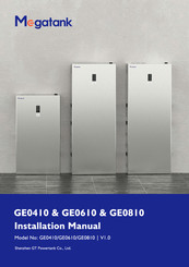 Megatank GE0610 Installation Manual