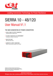 CE+T Power Sierra 10 - 48/230 User Manual