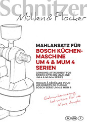 Schnitzer MUM 4 Series Manual