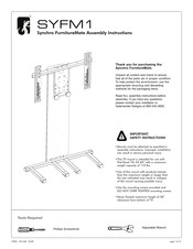 Salamander Designs Synchro FurnitureMate SYFM1 Assembly Instructions Manual