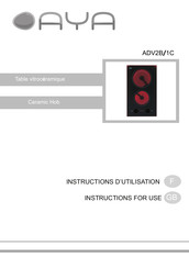 AYA ADV2B/1C Instructions For Use Manual