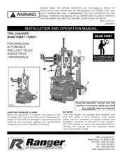 Ranger Products R26DT Installation And Operation Manual