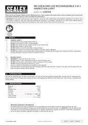 Sealey LED316 Quick Start Manual