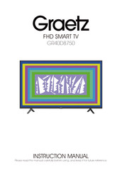 Graetz GR40D8750 Instruction Manual