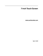 SunFounder TS-7C Manual