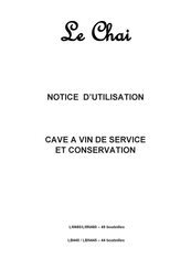 Le Chai LBN 445 User Manual