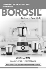 BOROSIL SUPERMAX 750W RED User Manual