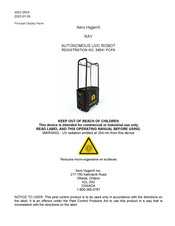 Aero HygenX RAY Manual